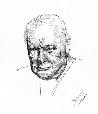 Winston Churchill coloring page  Free Printable Coloring Pages