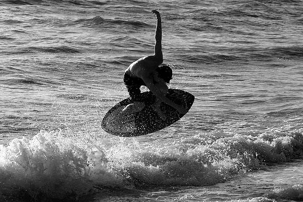 Wall Art - Photograph - Skim Boarder Flies by Robert Wilder Jr