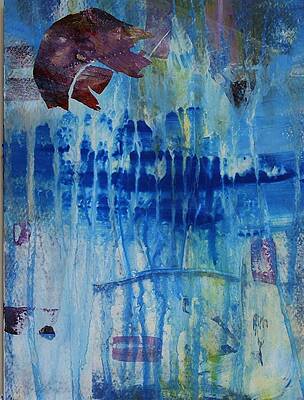 Wall Art - Painting - Sparrow Three by Daniel Rustad