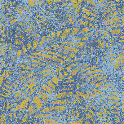 Spicy Mustard Fossil Leaves by Karen Dyson Spicy Mustard Fossil Leaves by Karen Dyson