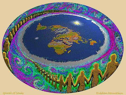 Spiral of Souls Flat Earth by Hidden Mountain Spiral of Souls Flat Earth by Hidden Mountain