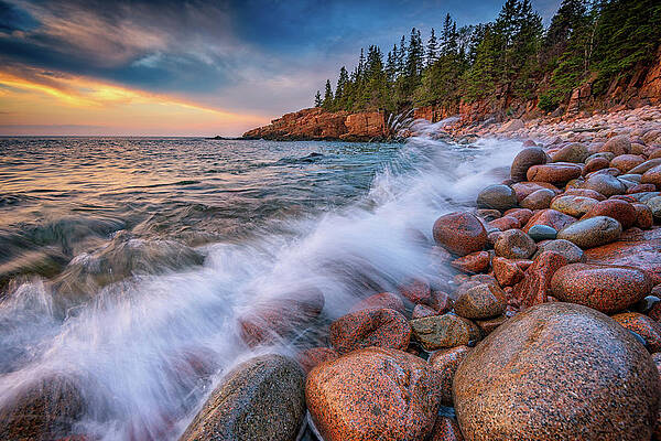 Wall Art - Photograph - Spring Morning in Acadia National Park by Rick Berk