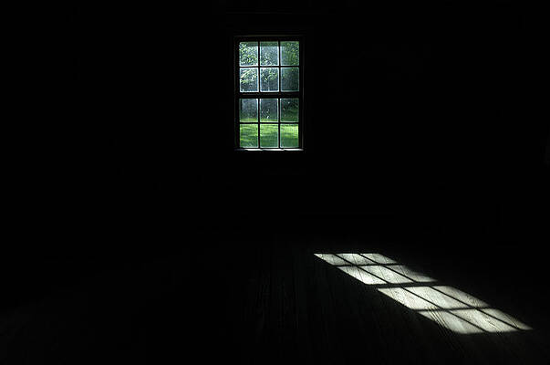 Spring Window - Passing From Darkness to Light by Darrell Young