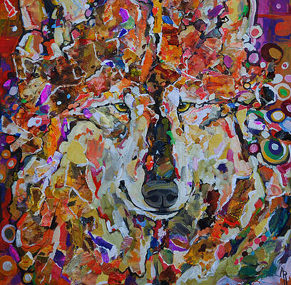 Found Object Paintings Pixels