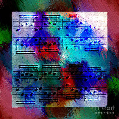 Wall Art - Digital Art - Squarely in Frame - Circular Figures by Lon Chaffin