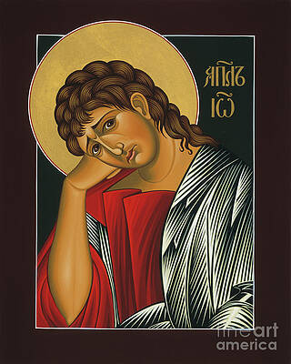 Wall Art - Painting - St. John the Apostle 037 by William Hart McNichols