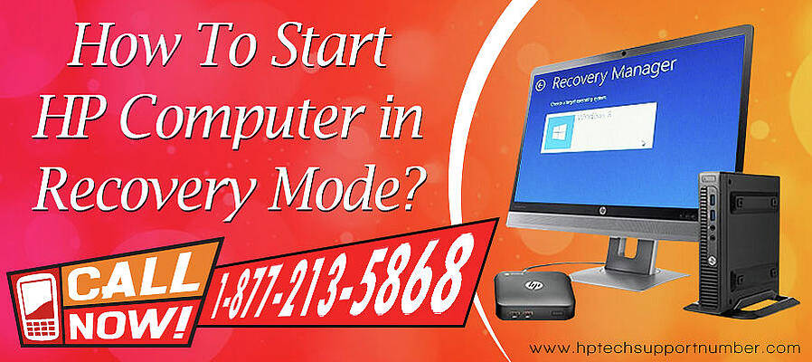 Start HP Computer in Recovery Mode by HP Technical Support
