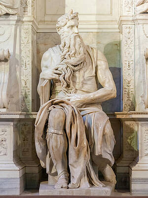 Statue of Moses by Marek Poplawski Statue of Moses by Marek Poplawski