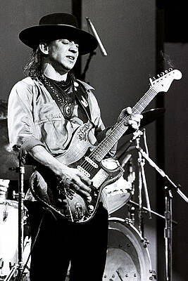 Wall Art - Photograph - Stevie Ray Vaughan 1984 no2 by Chris Walter