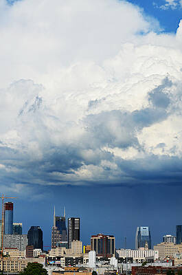 Wall Art - Photograph - Storm Over Nashville by Ally White