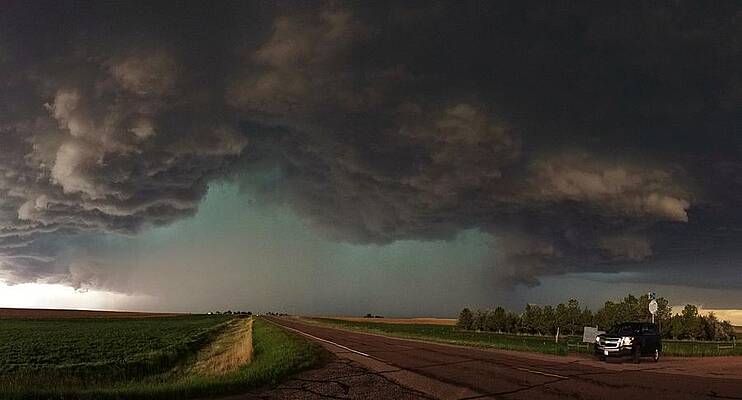 Stormy Intersection by Ed Sweeney Stormy Intersection by Ed Sweeney