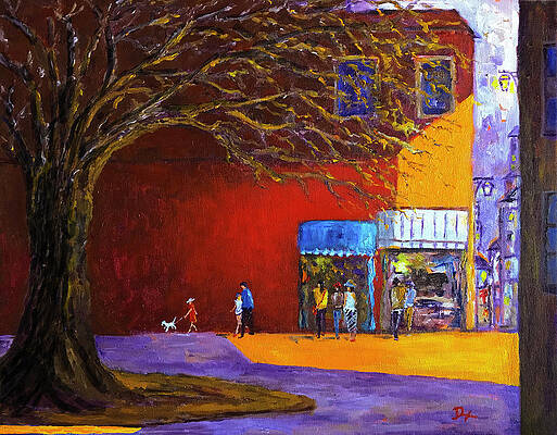 Street and Tree by Daniel Xiao Street and Tree by Daniel Xiao