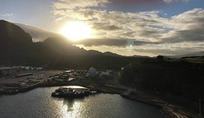 Sultry Hawaiian Sunrise by Louise Mingua Sultry Hawaiian Sunrise by Louise Mingua