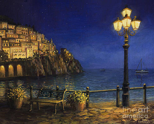 Lamp Post Paintings Fine Art America