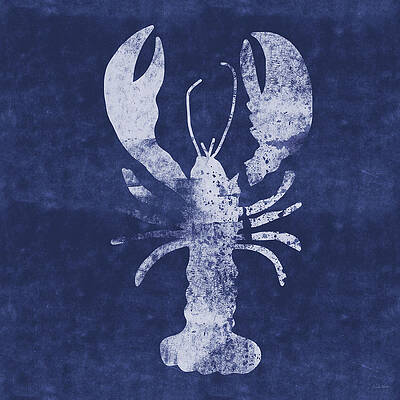 Wall Art - Mixed Media - Summer Lobster- Art by Linda Woods by Linda Woods