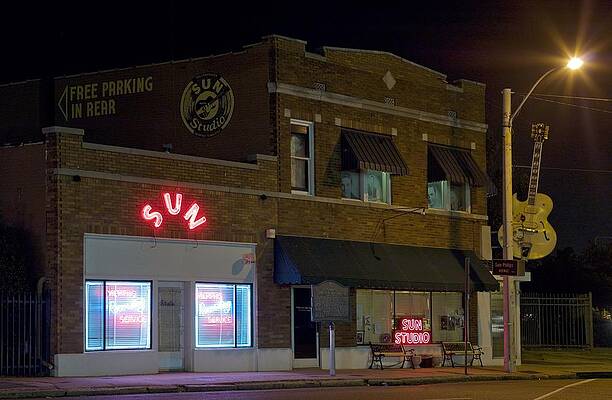 Wall Art - Photograph - Sun Records Studio The Birthplace by Everett
