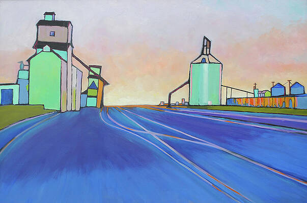 Sunrise Silos by Dan Scannell