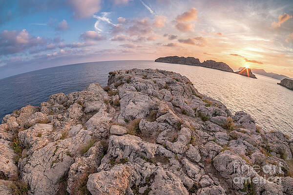 Sunset Malgrats Island Wide Angle by Hans- Juergen Leschmann Sunset Malgrats Island Wide Angle by Hans- Juergen Leschmann