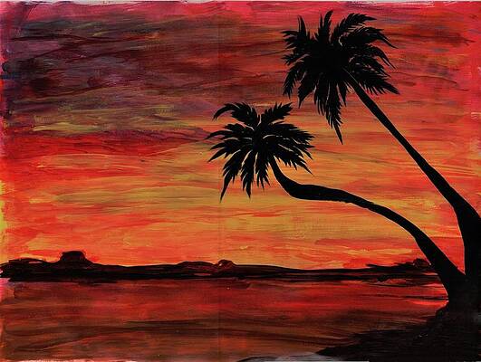 Coconut Tree Paintings Page 9 Of 21 Fine Art America
