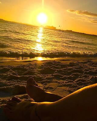 Sunset by Thelma Delgado Sunset by Thelma Delgado