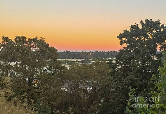 Sunset Towards Portland by Marcel Stevahn Sunset Towards Portland by Marcel Stevahn