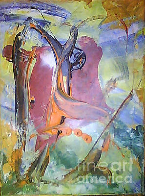 Figure in swamp by S NyX