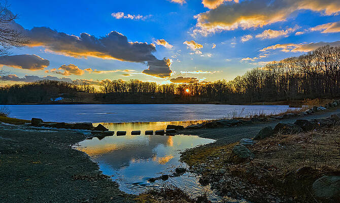 Swan Lake Sunset by Jeffrey Friedkin Swan Lake Sunset by Jeffrey Friedkin