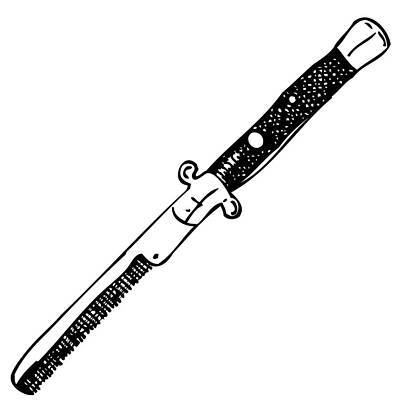 Knife Blade Drawings Fine Art America