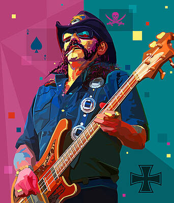 Wall Art - Digital Art - The Ace of Spades by Mal Bray