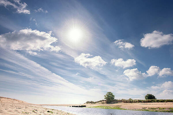 Wall Art - Photograph - The Aln Estuary, Alnmouth, Northumberland by Jean Gill