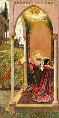 The Annunciation Print by Armand Point