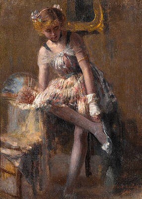 The Ballerina Print by Albert Roelofs