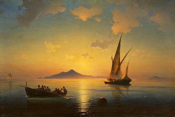 Bay Of Naples Paintings Fine Art America