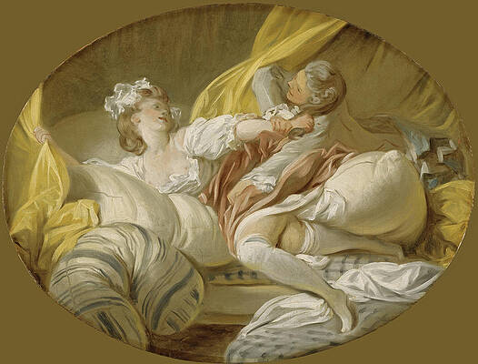 The Beautiful Servant Print by Jean-Honore Fragonard