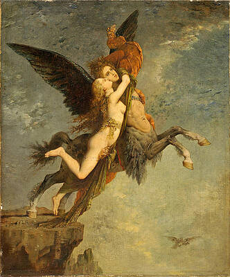 The Chimera Print by Gustave Moreau