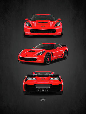 Wall Art - Photograph - The Corvette Z06 by Mark Rogan