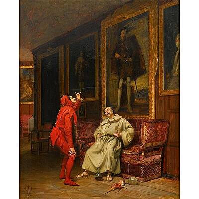 Court Jester Paintings Fine Art America