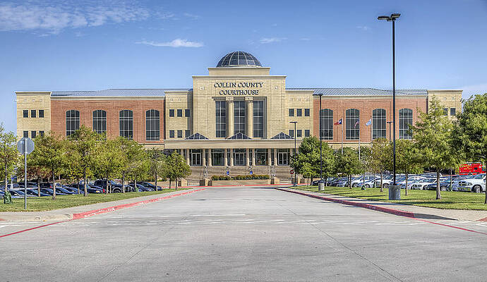 The Courthouse in McKinney by Mark McKinney The Courthouse in McKinney by Mark McKinney