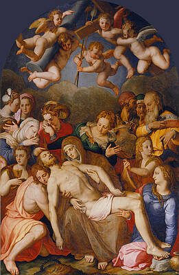 The Deposition of Christ Print by Bronzino