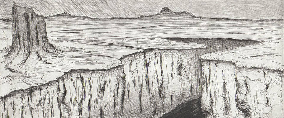 Wall Art - Drawing - The End by Erik Paul
