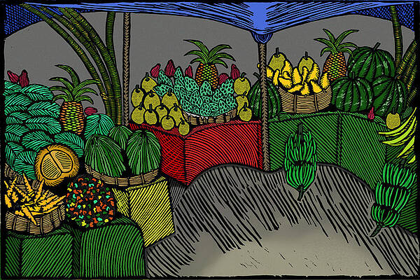 The Fruit Stand by Marlon Vassell