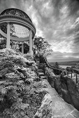 Wall Art - Photograph - The Gazebo Walkway by Jessica Jenney