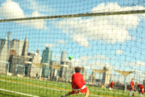 The Goalie. Brooklyn Bridge Park, NYC by Keith Thomson The Goalie. Brooklyn Bridge Park, NYC by Keith Thomson