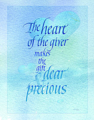 The Heart of the Giver by Judy Dodds The Heart of the Giver by Judy Dodds