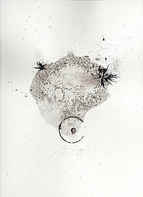 Wall Art - Painting - The Inexplicable Ignition Of Time Expanding Into Free Space Phase One Number 17 by Mark M  Mellon