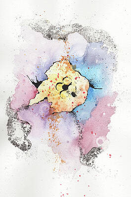 Wall Art - Painting - The Inexplicable Ignition Of Time Expanding Into Free Space Phase Two Number 08 by Mark M  Mellon