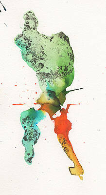 Wall Art - Painting - The Inexplicable Ignition Of Time Expanding Into Free Space Phase Two Number 24 by Mark M  Mellon