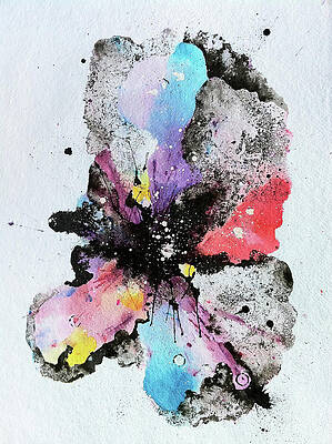 Wall Art - Painting - The Inexplicable Ignition Of Time Expanding Into Free Space Phase Two Number 29  by Mark M  Mellon