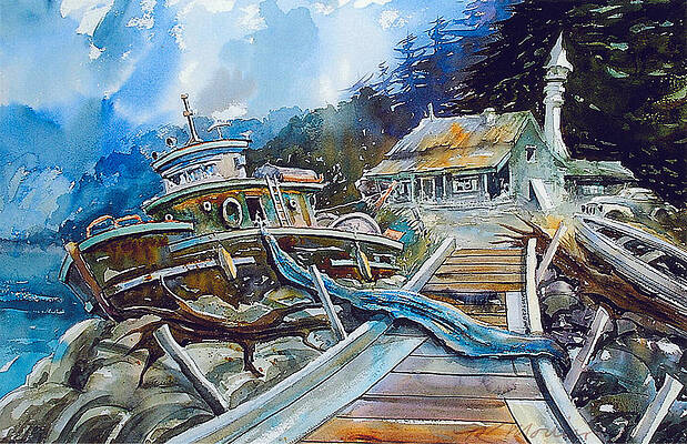 The Last Bastion..on the Beach by Ron Morrison The Last Bastion..on the Beach by Ron Morrison