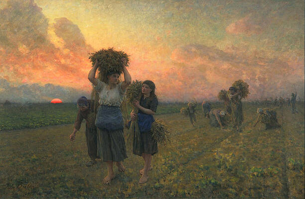 Gleaning Paintings Fine Art America